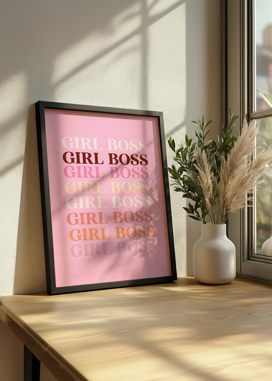 Cuadro Girl boss
