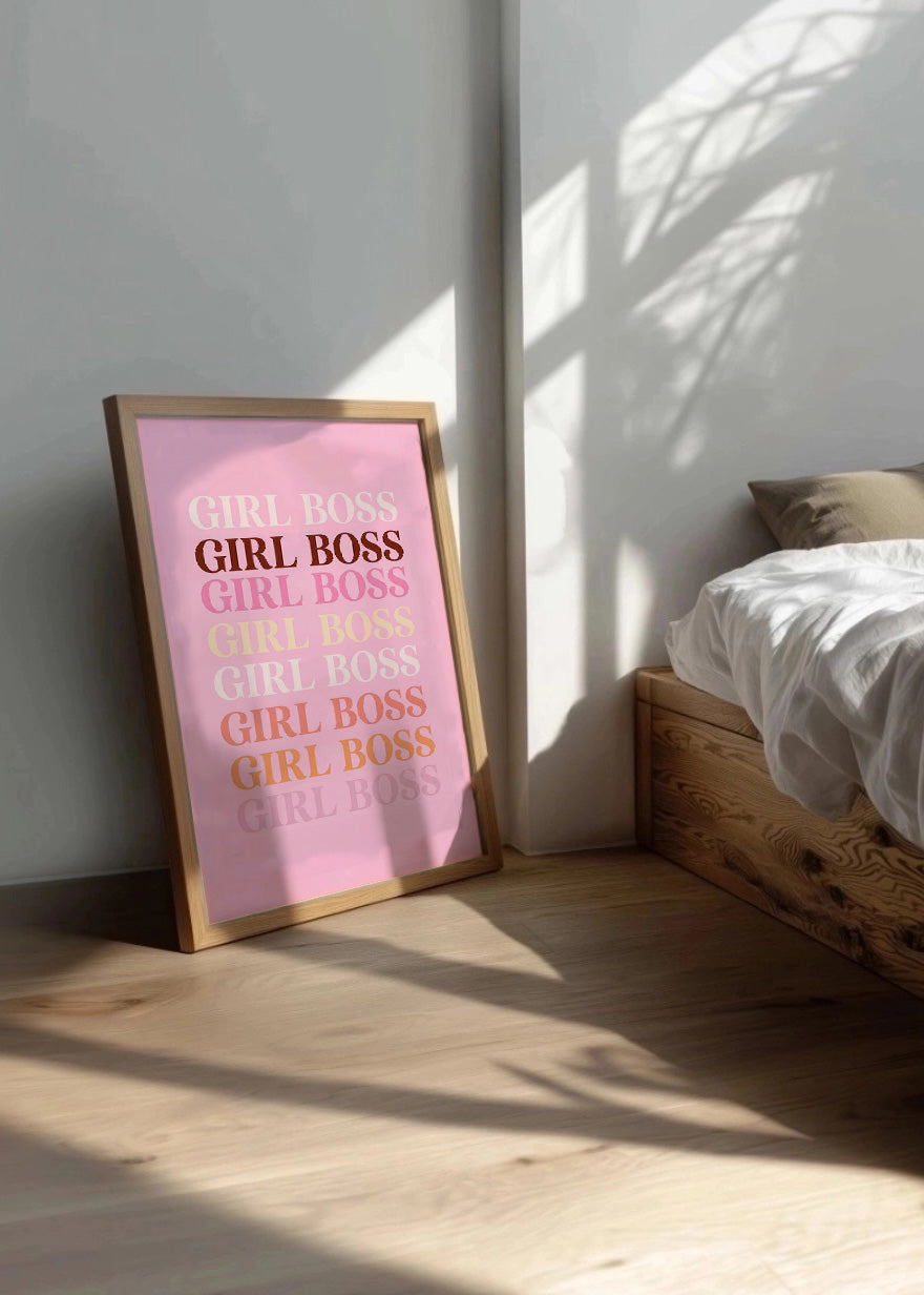 Cuadro Girl boss