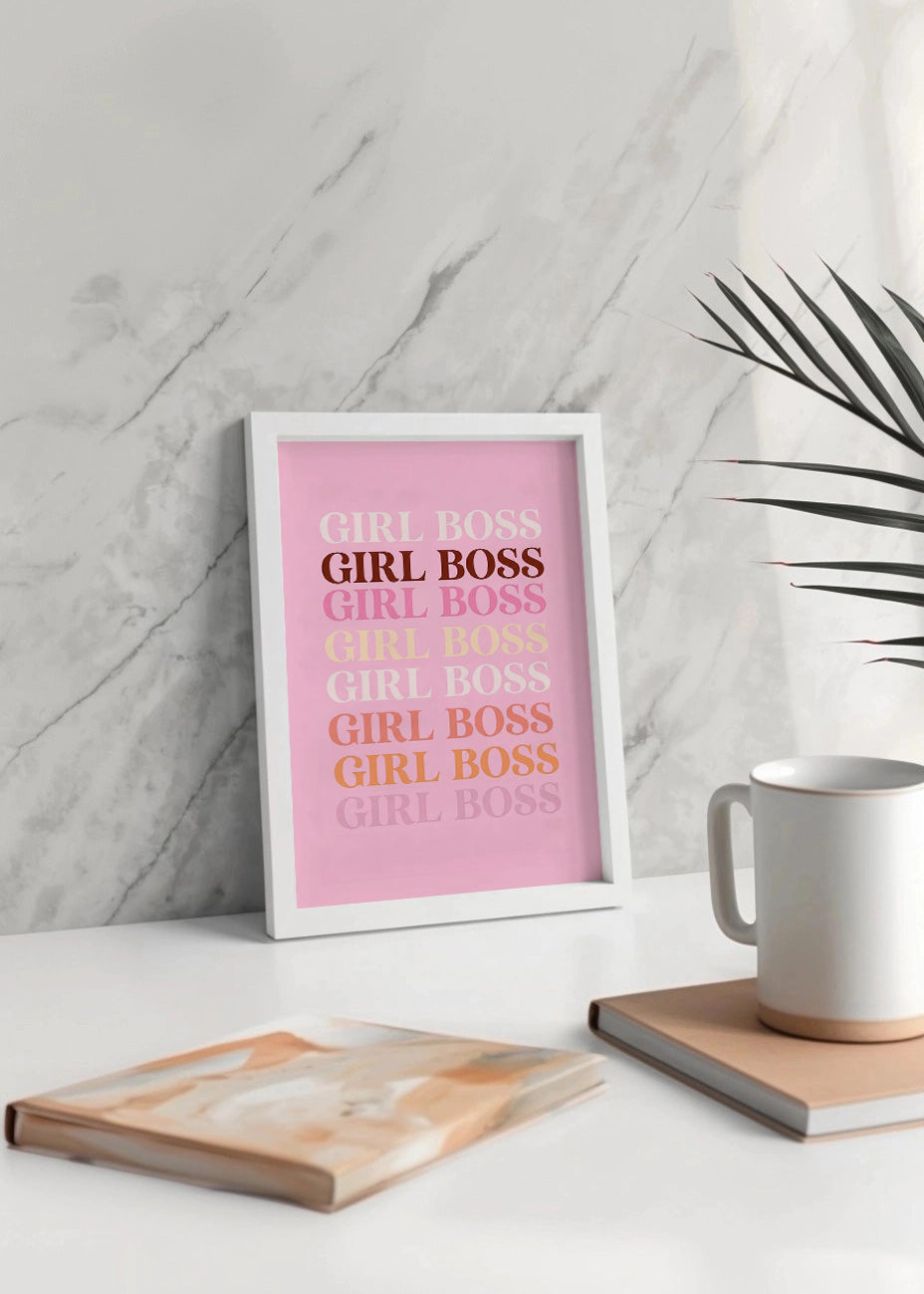 Cuadro Girl boss