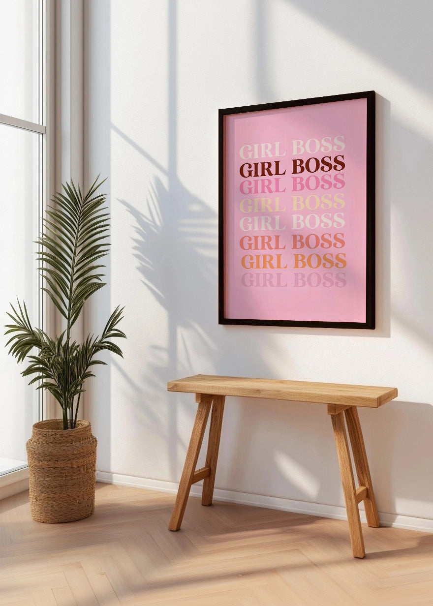 Cuadro Girl boss