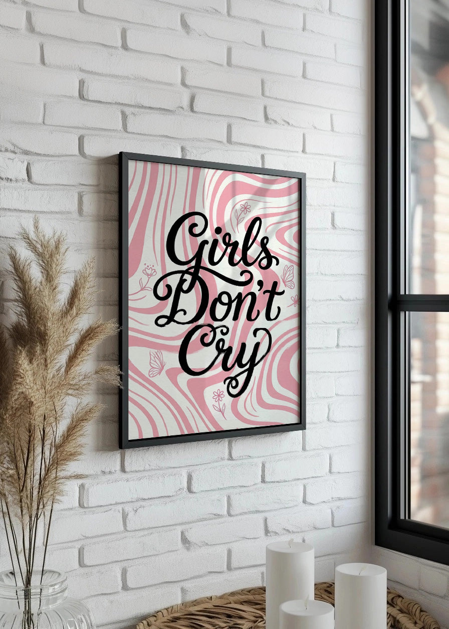 Cuadro Girls dont cry_1