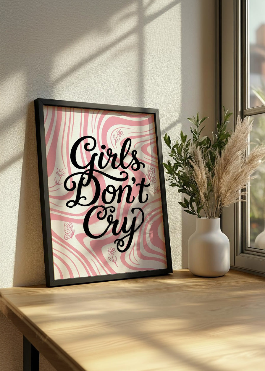 Cuadro Girls dont cry_1