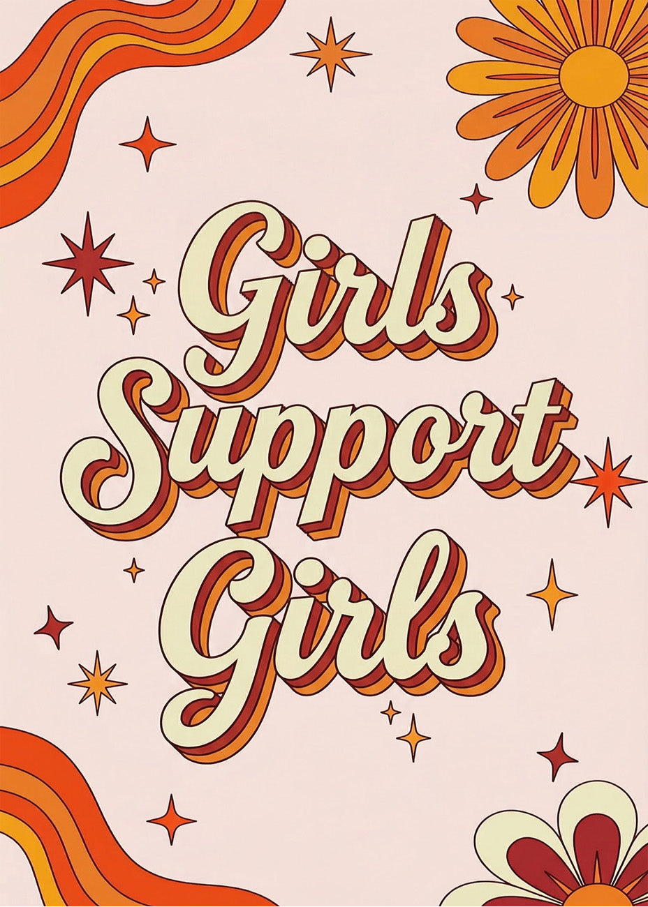 Cuadro Girls support girls