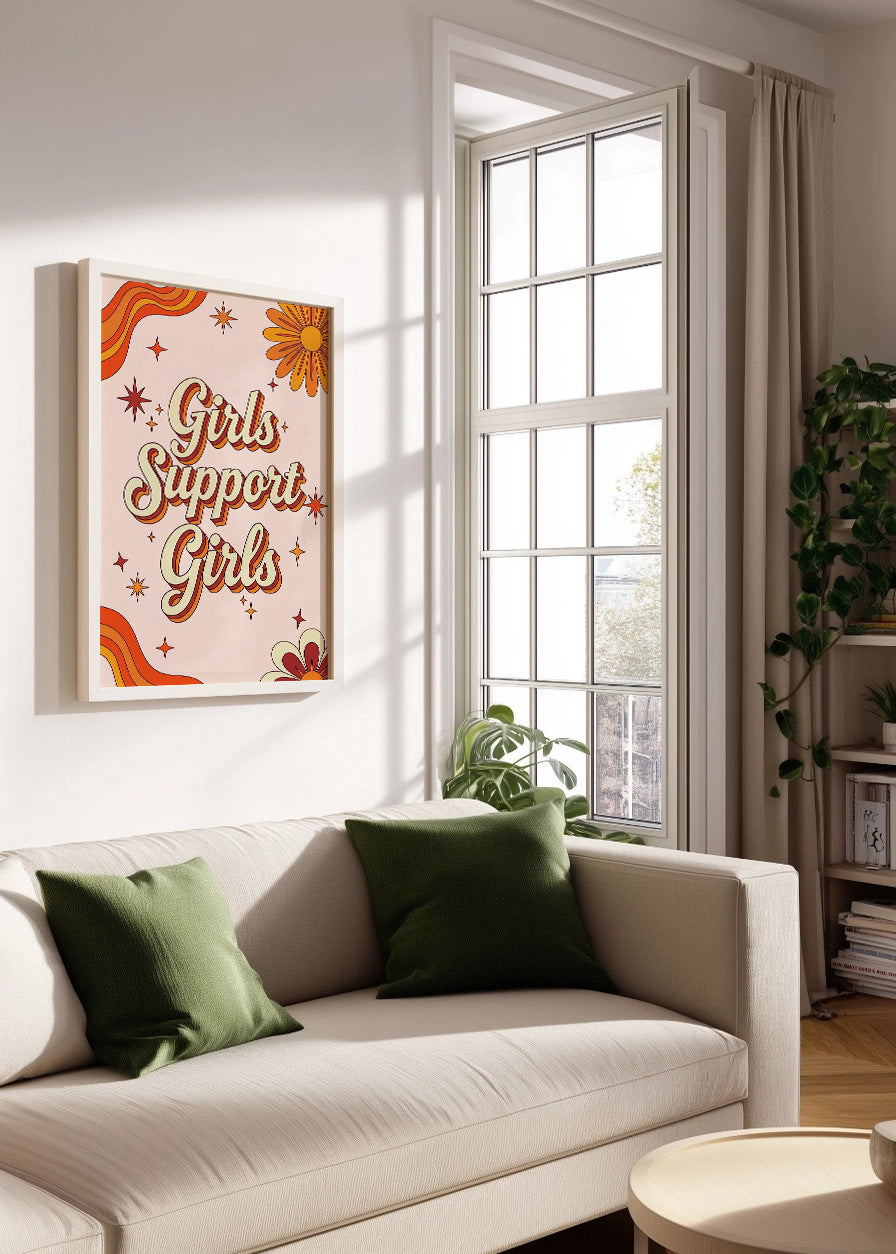 Cuadro Girls support girls