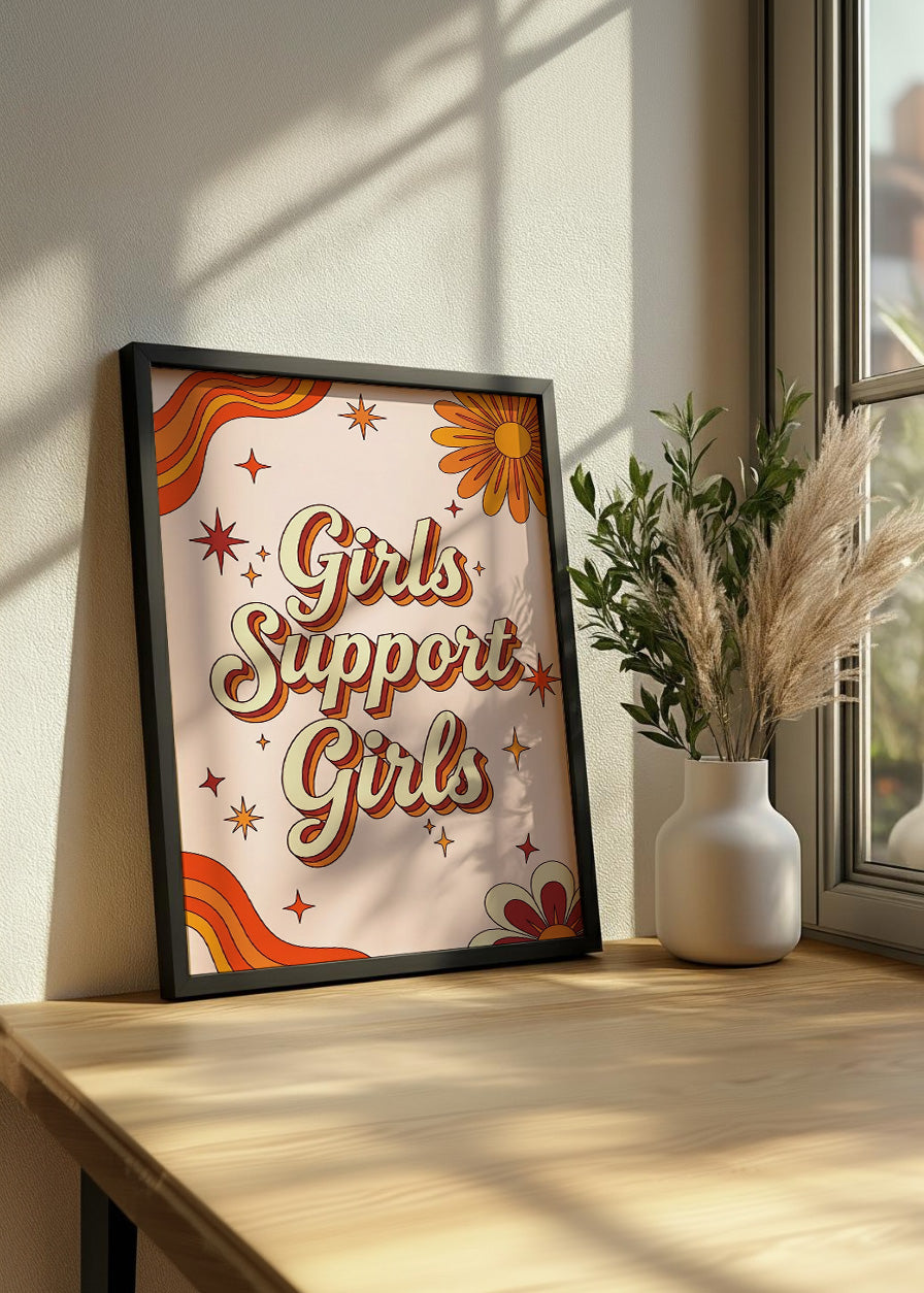 Cuadro Girls support girls
