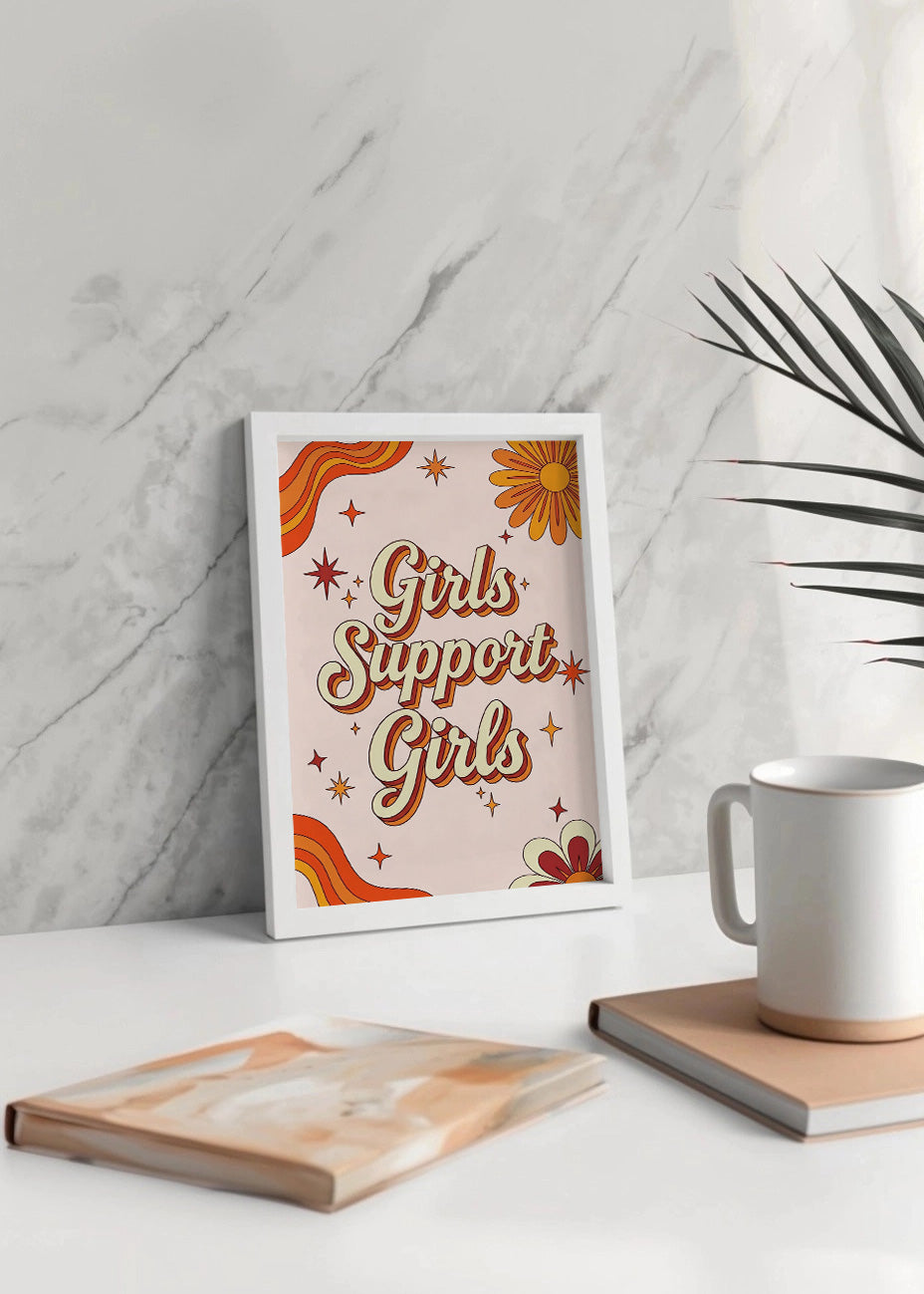 Cuadro Girls support girls