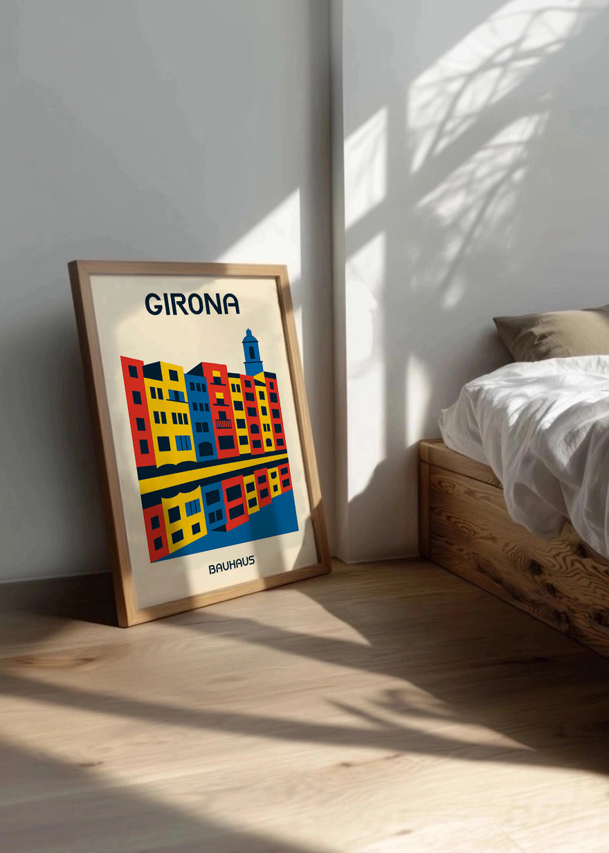 Cuadro Girona Poster Bauhaus