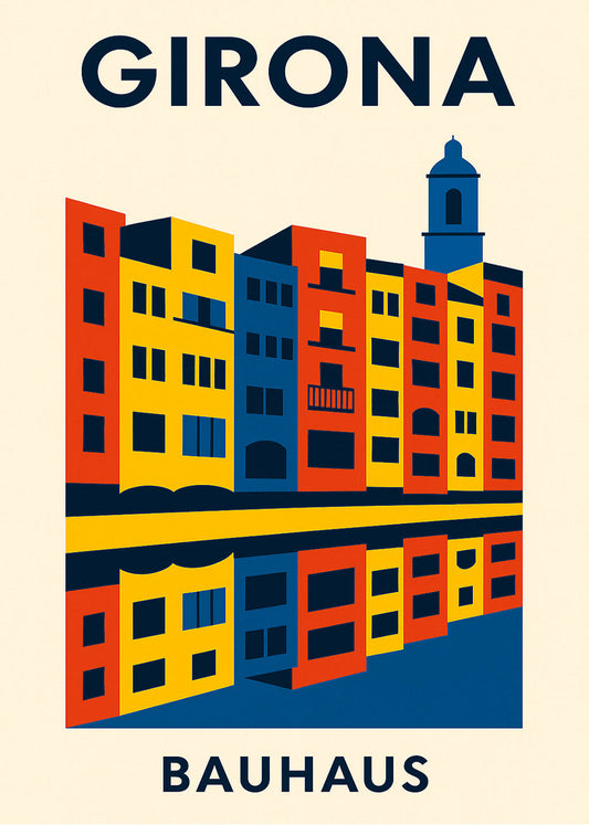 Cuadro Girona Poster Bauhaus