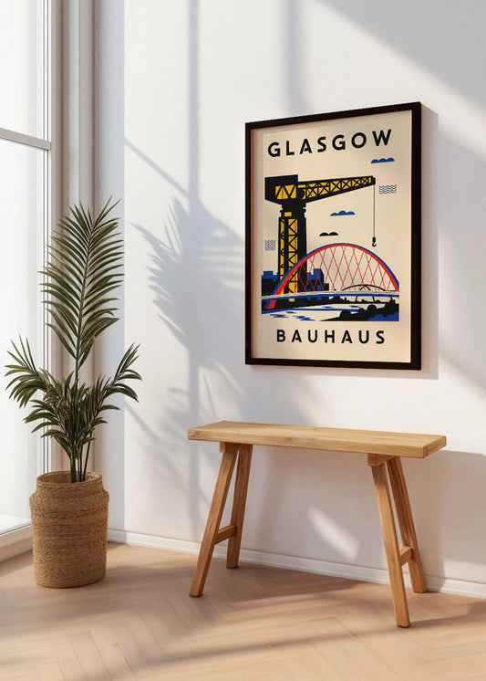 Cuadro Glasgow Poster Bauhaus
