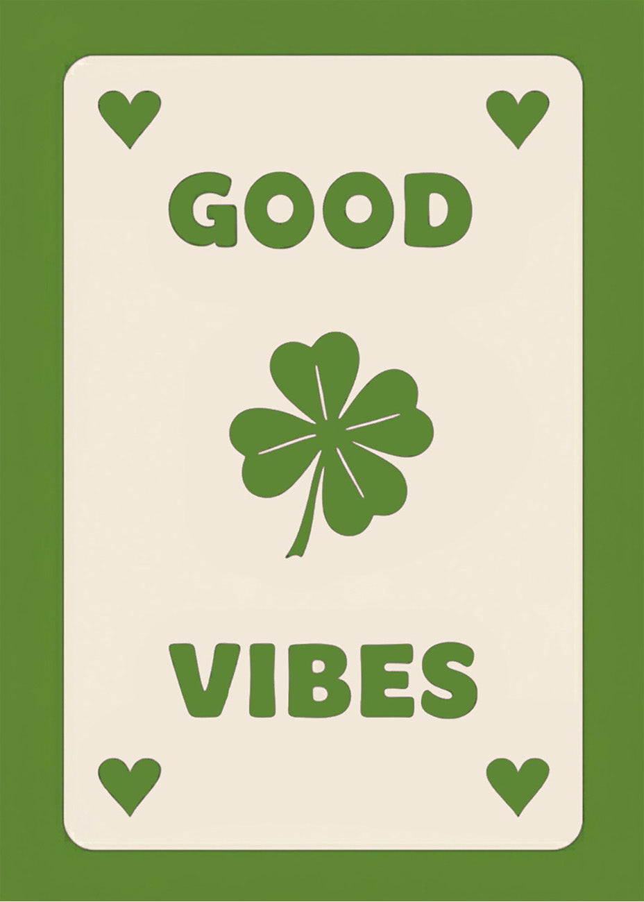 Cuadro Good Vives trevol poker