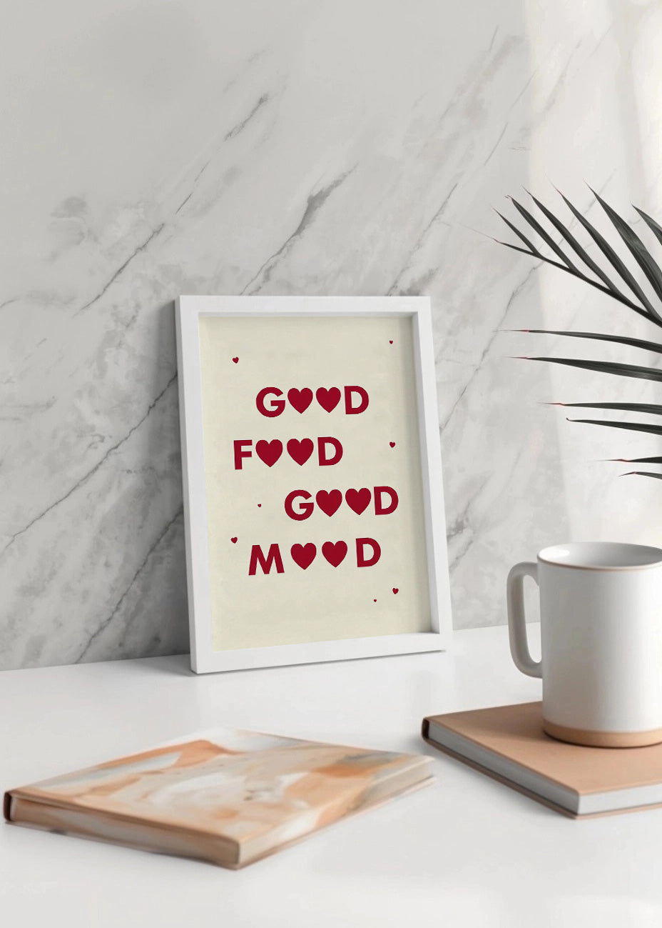Cuadro Good food mood