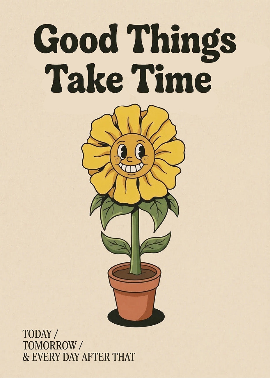 Cuadro Good things take time