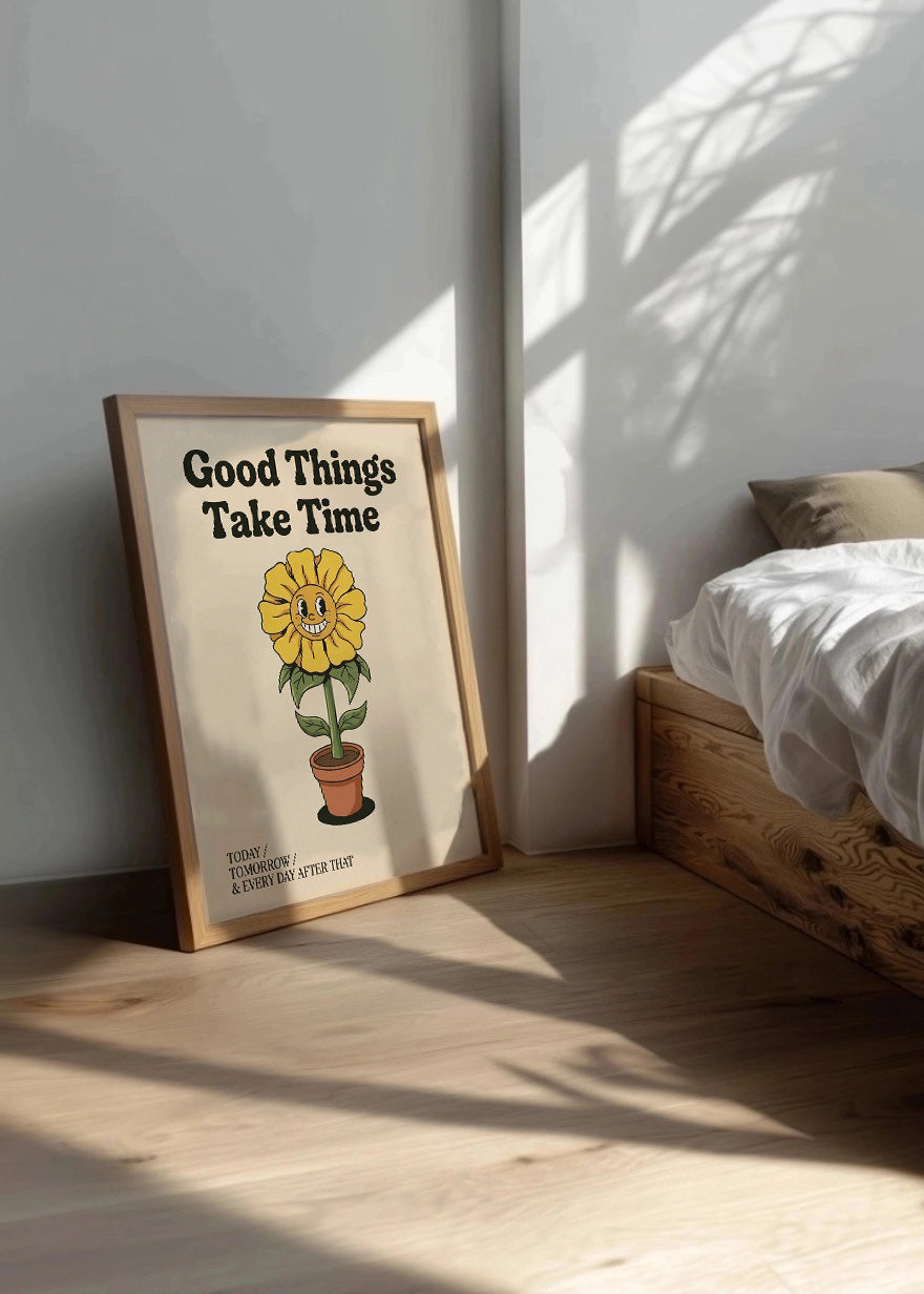 Cuadro Good things take time