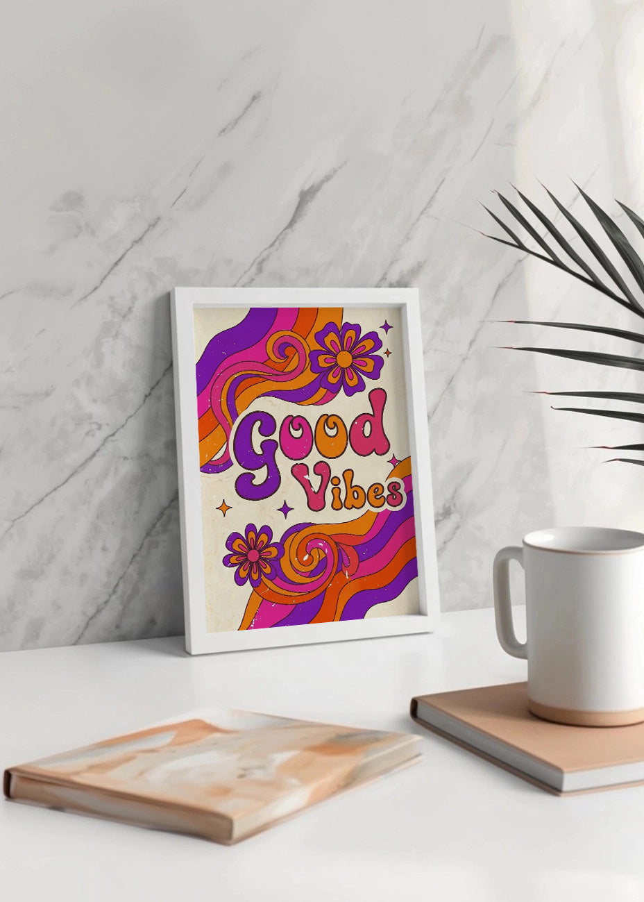 Cuadro Good vibes rool