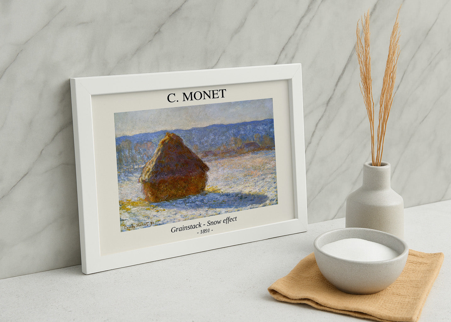 Grainstack - Snow Effect (Monet)