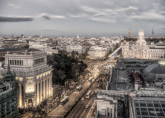 Cuadro ​Gran Vía y Cibeles