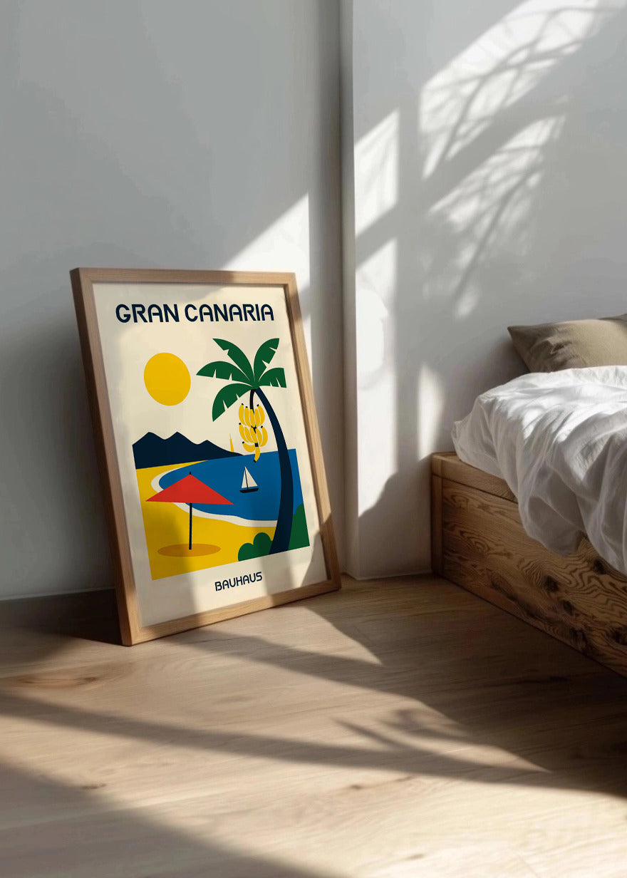 Cuadro Gran Canaria Poster Bauhaus