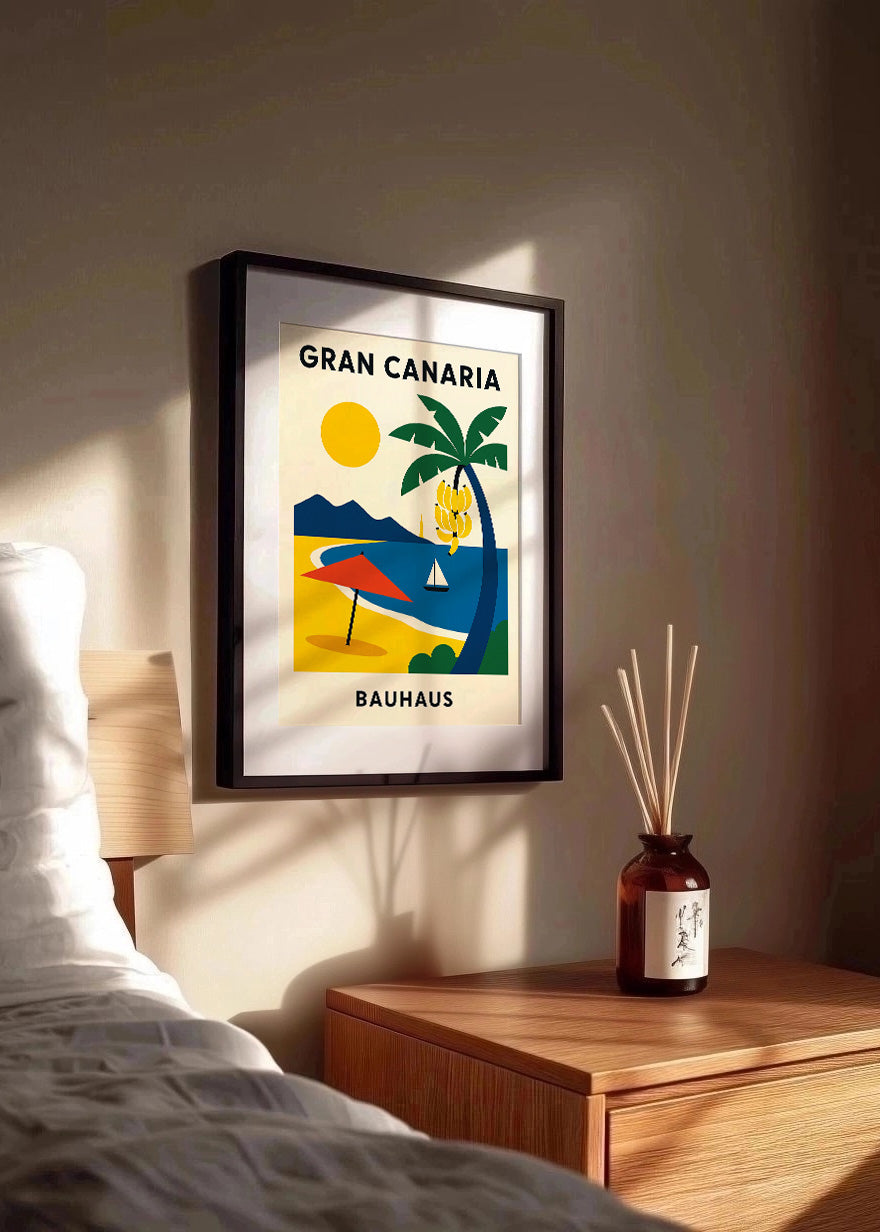 Cuadro Gran Canaria Poster Bauhaus