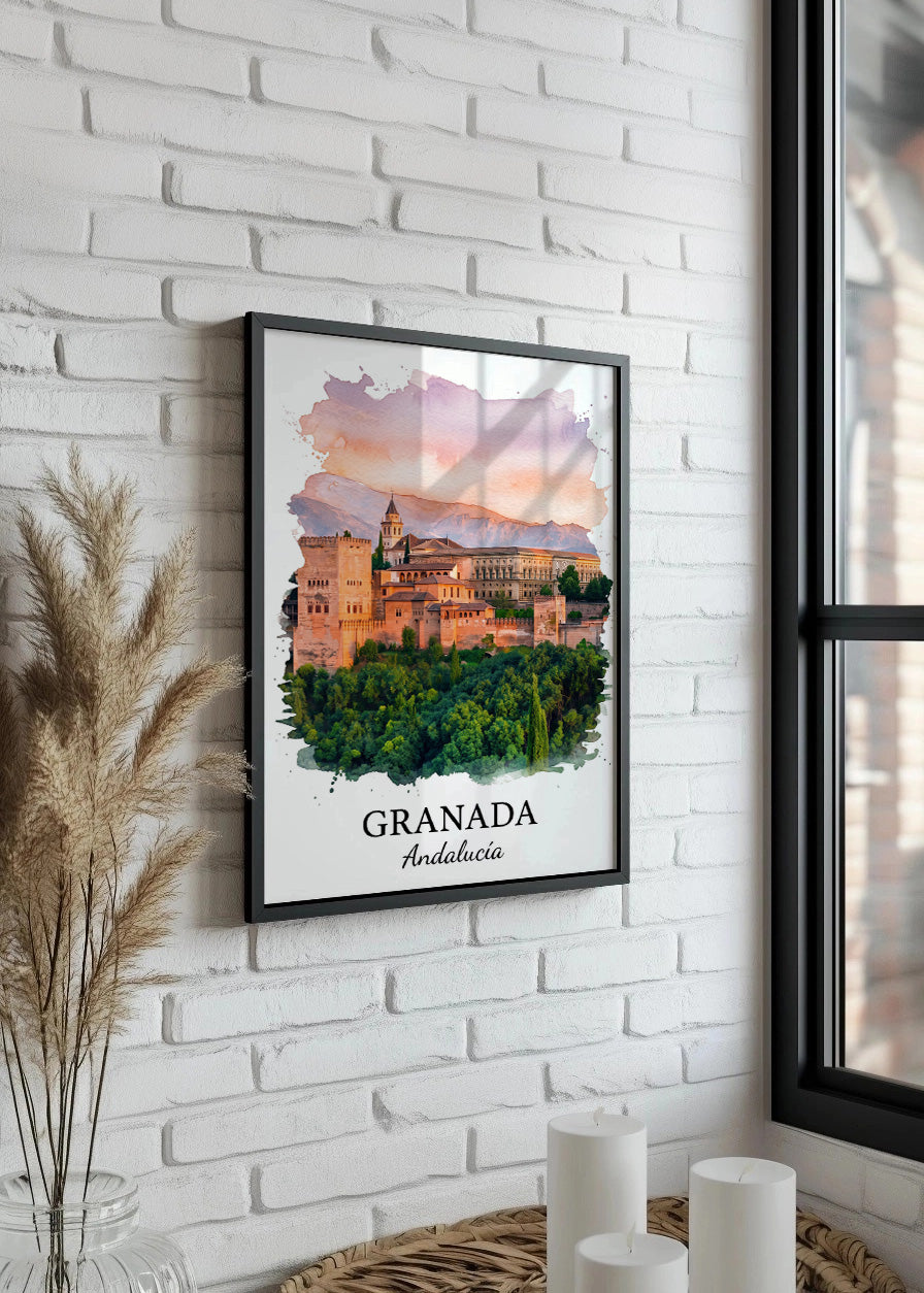 Cuadro Granada - Postal