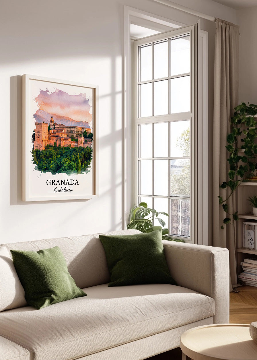 Cuadro Granada - Postal