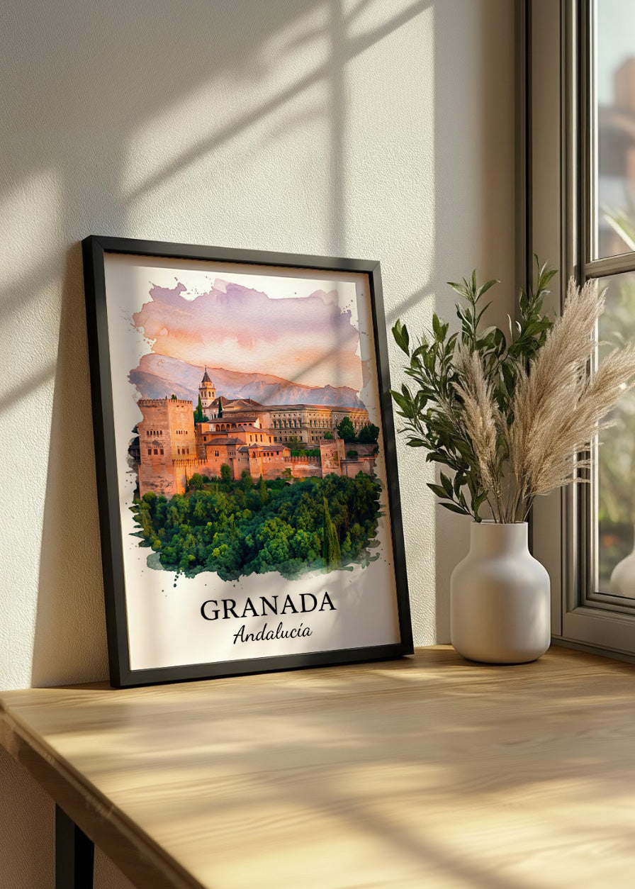 Cuadro Granada - Postal