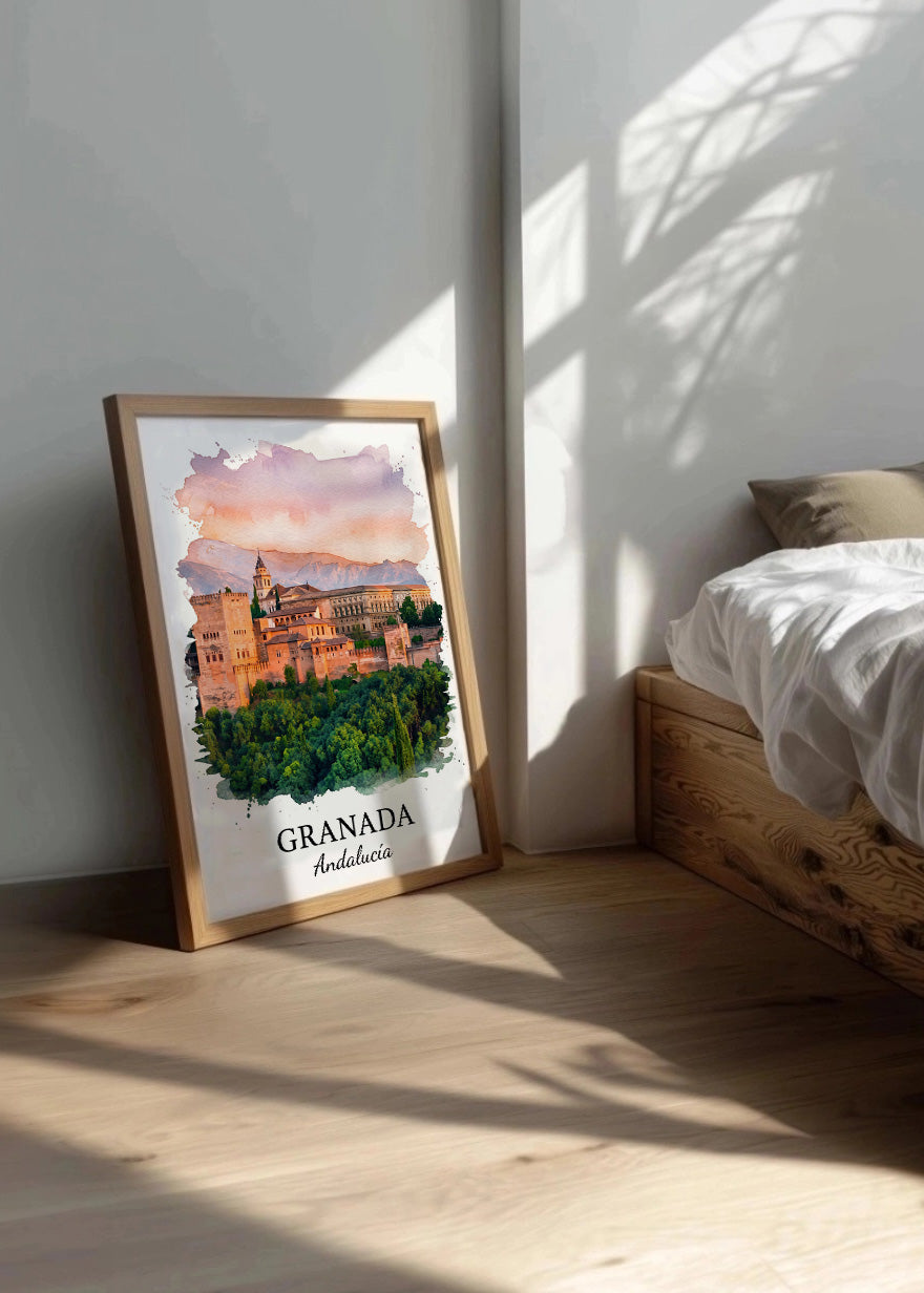 Cuadro Granada - Postal