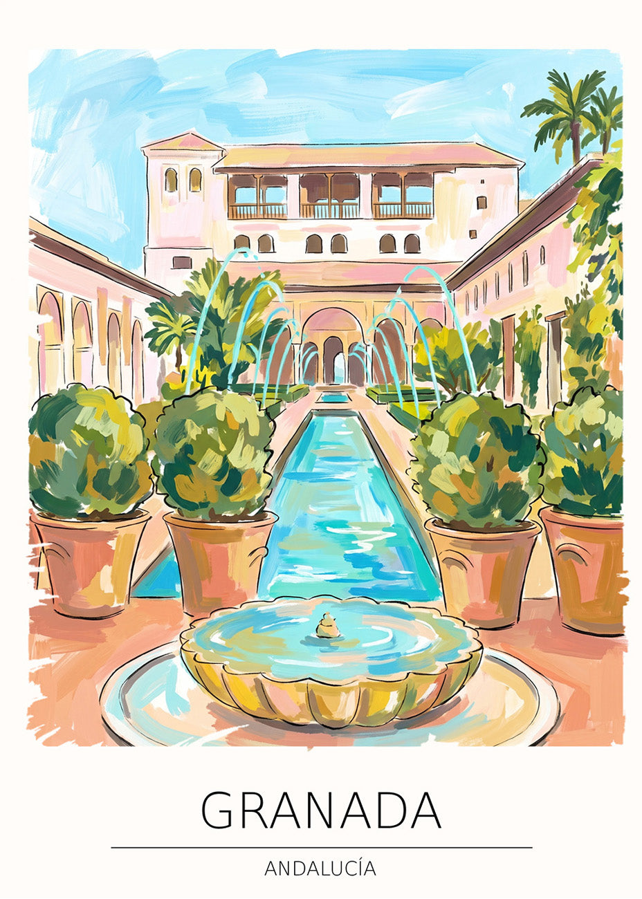 Cuadro Granada Generalife - Soft