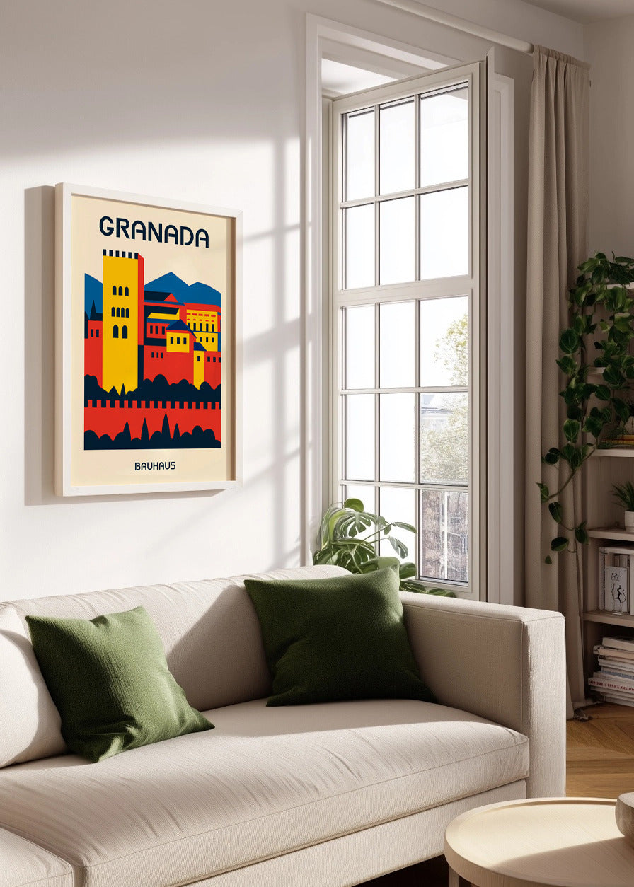 Cuadro Granada Poster Bauhaus
