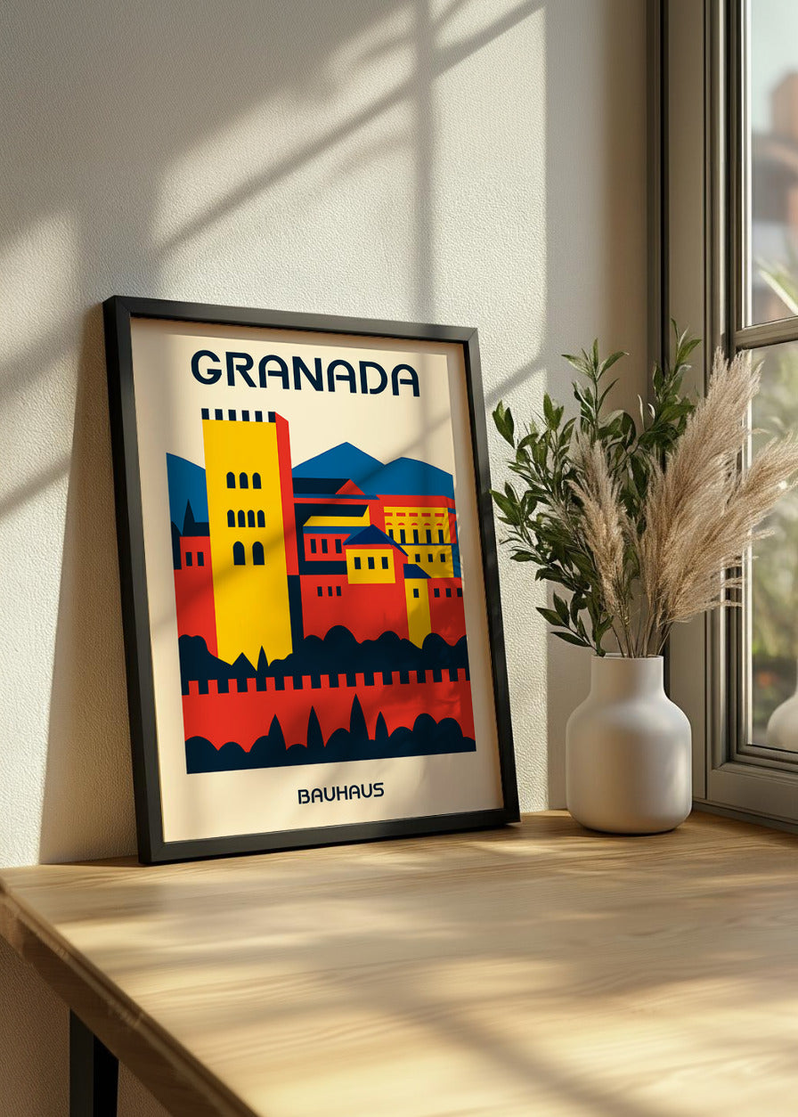 Cuadro Granada Poster Bauhaus