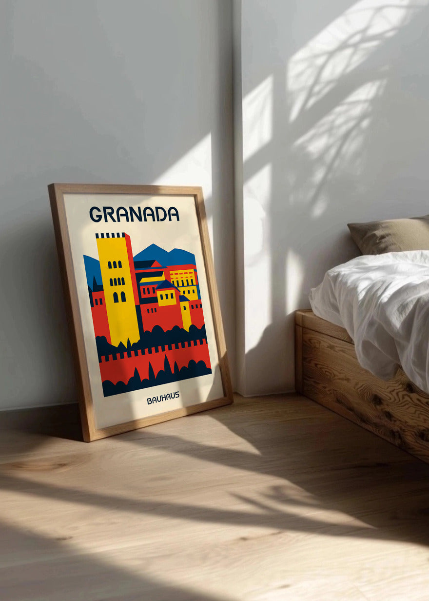 Cuadro Granada Poster Bauhaus