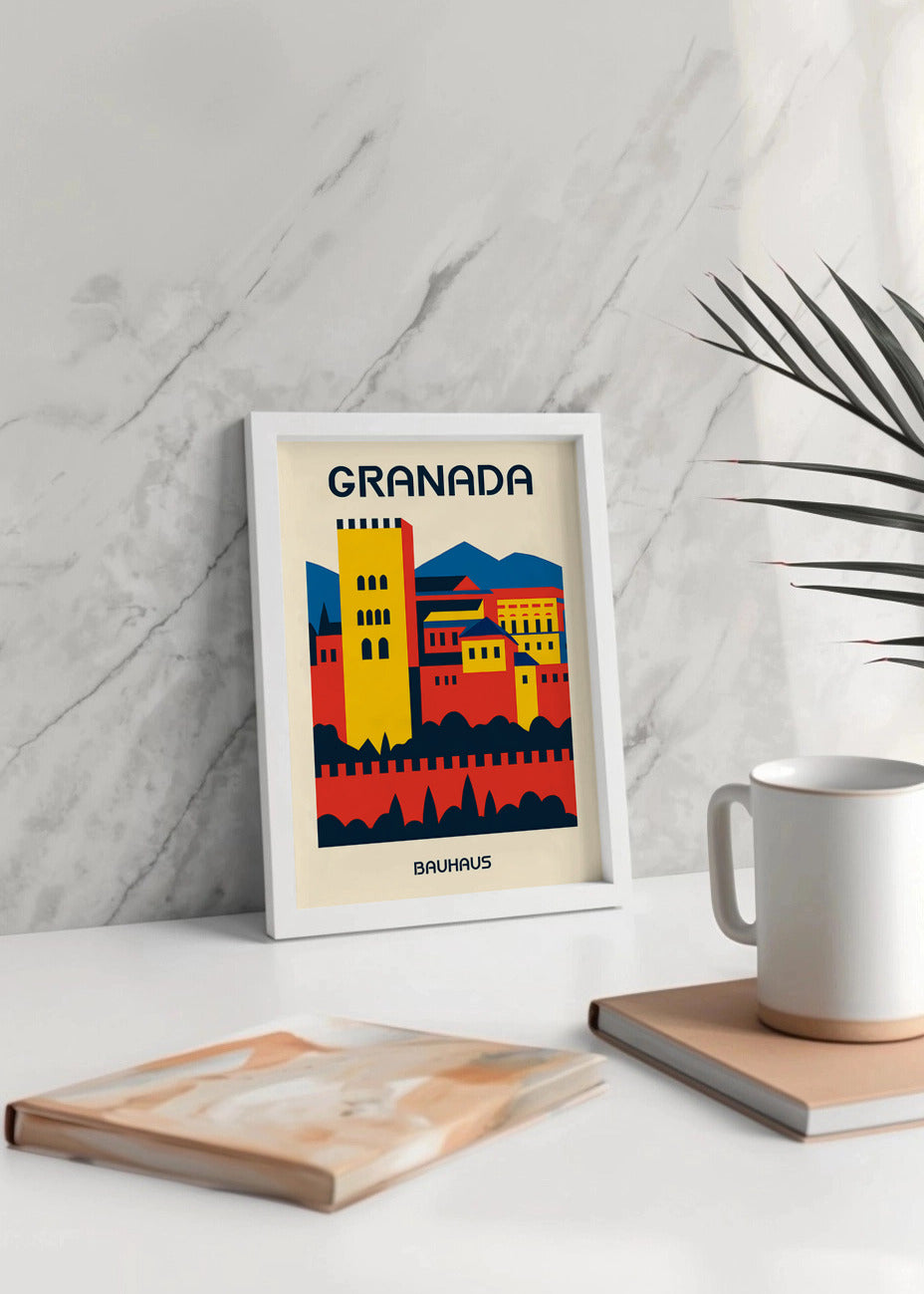 Cuadro Granada Poster Bauhaus