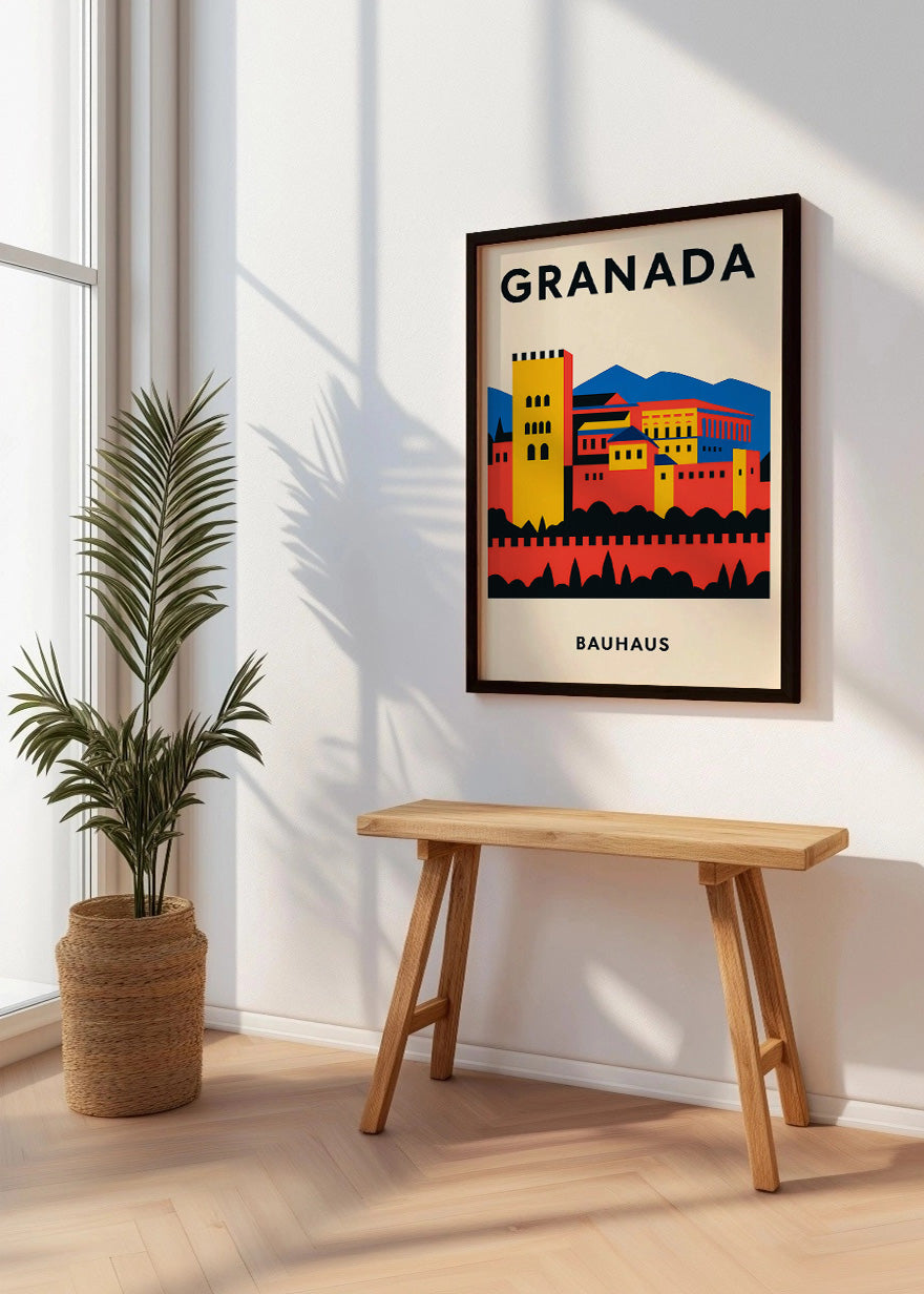 Cuadro Granada Poster Bauhaus