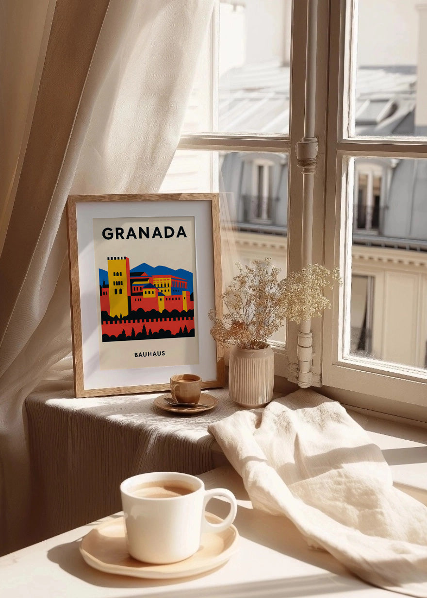 Cuadro Granada Poster Bauhaus