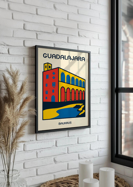 Cuadro Guadalajara Poster Bauhaus