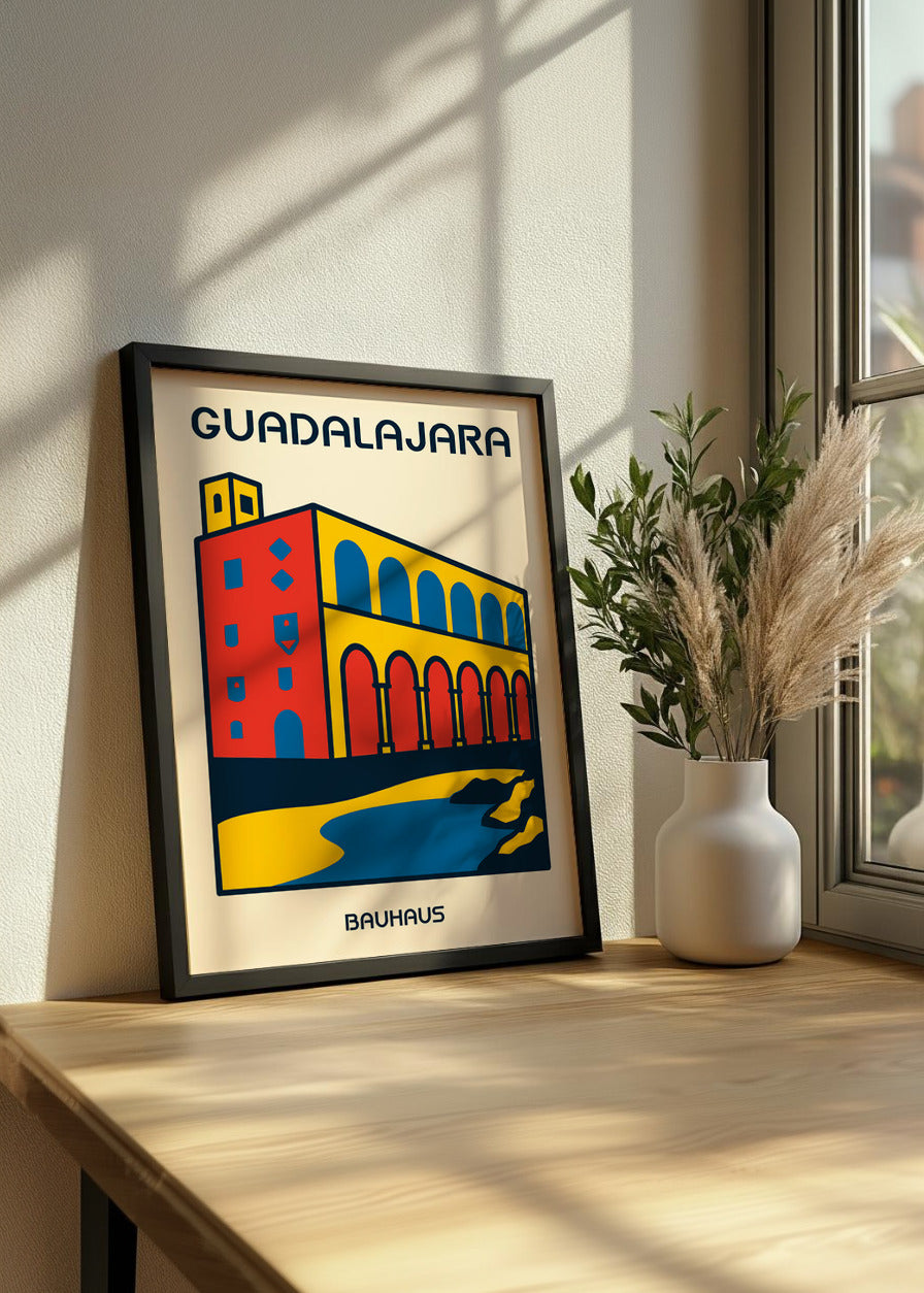 Cuadro Guadalajara Poster Bauhaus