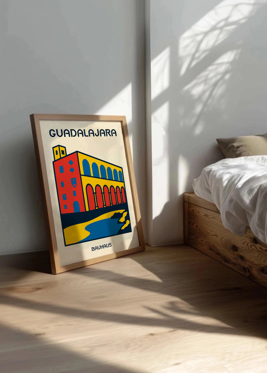 Cuadro Guadalajara Poster Bauhaus