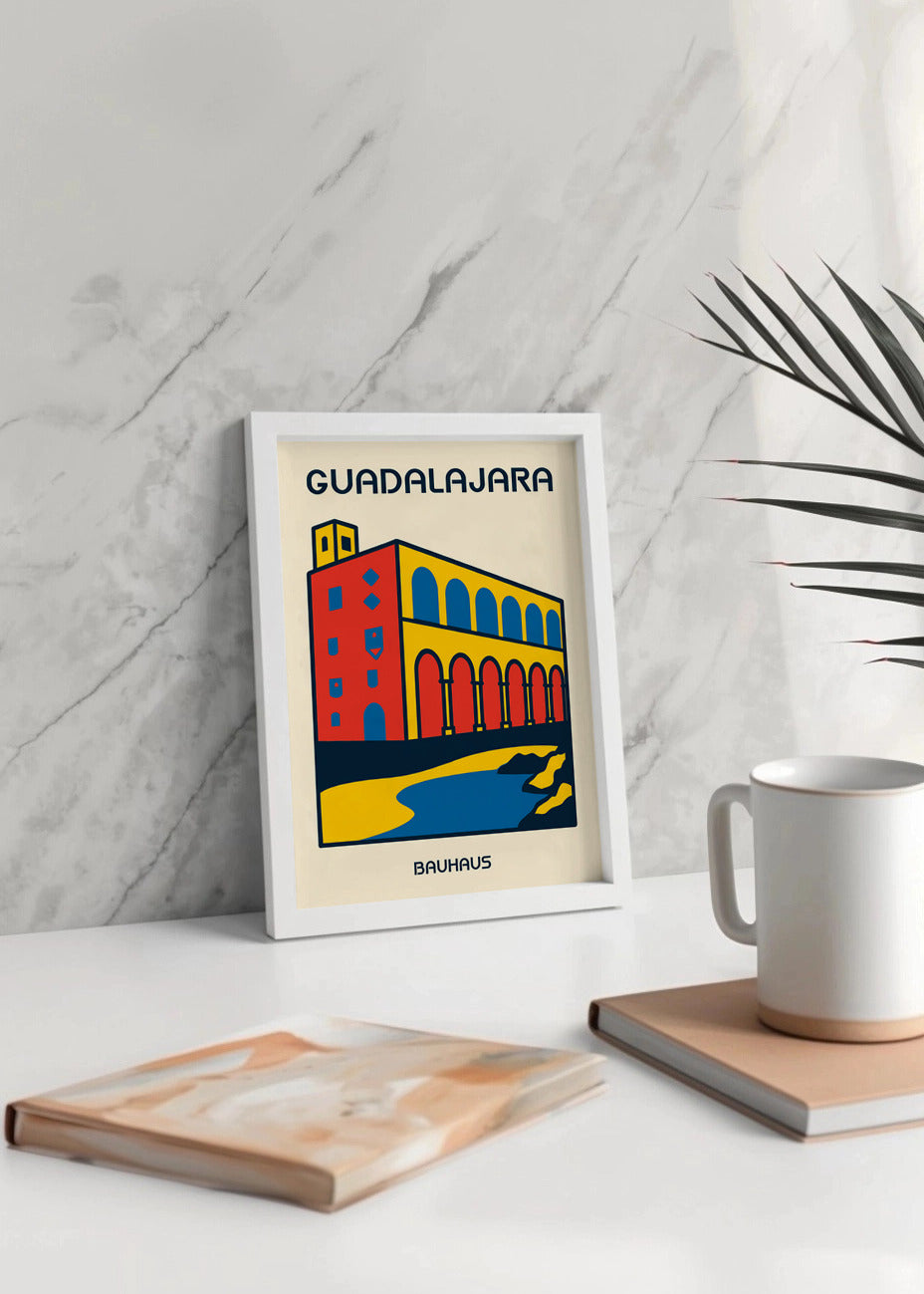 Cuadro Guadalajara Poster Bauhaus