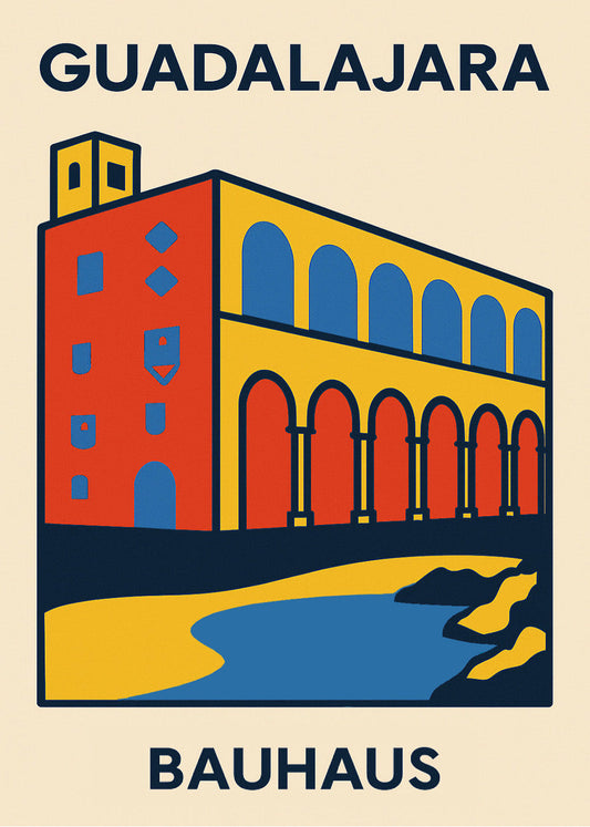 Cuadro Guadalajara Poster Bauhaus