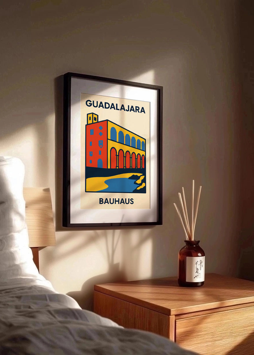 Cuadro Guadalajara Poster Bauhaus