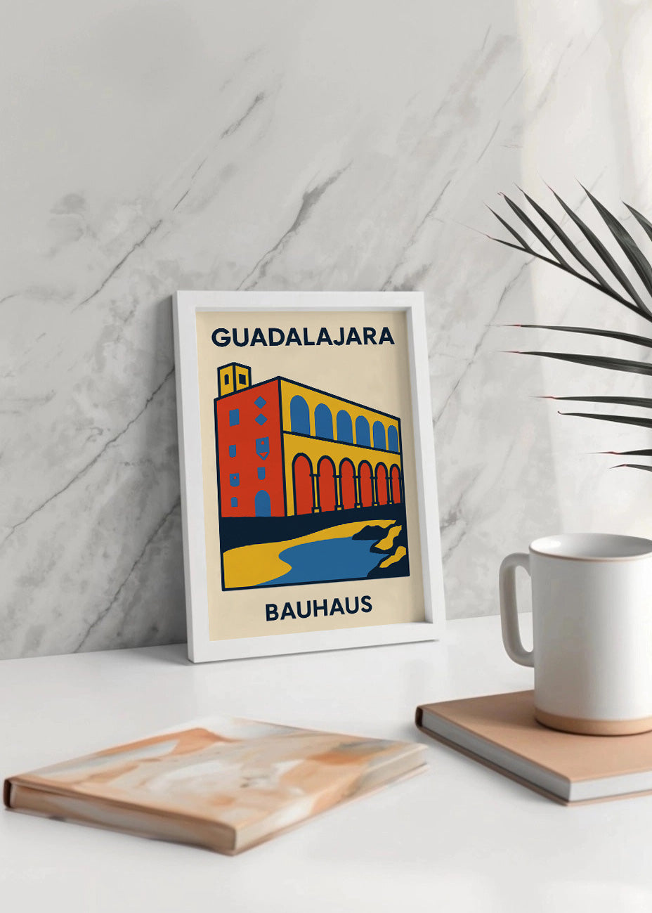Cuadro Guadalajara Poster Bauhaus