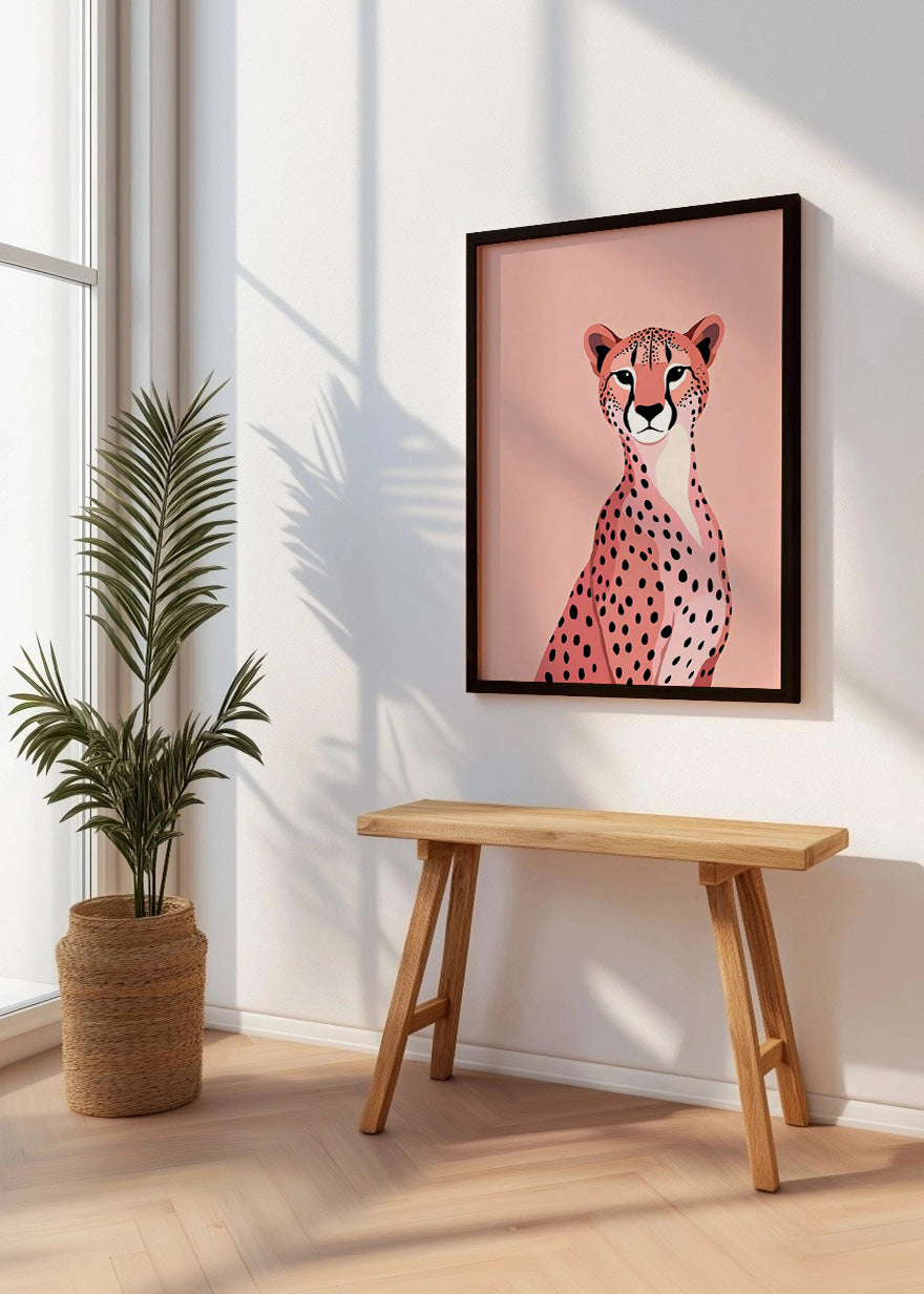 Cuadro Guepardo mirando atentamente