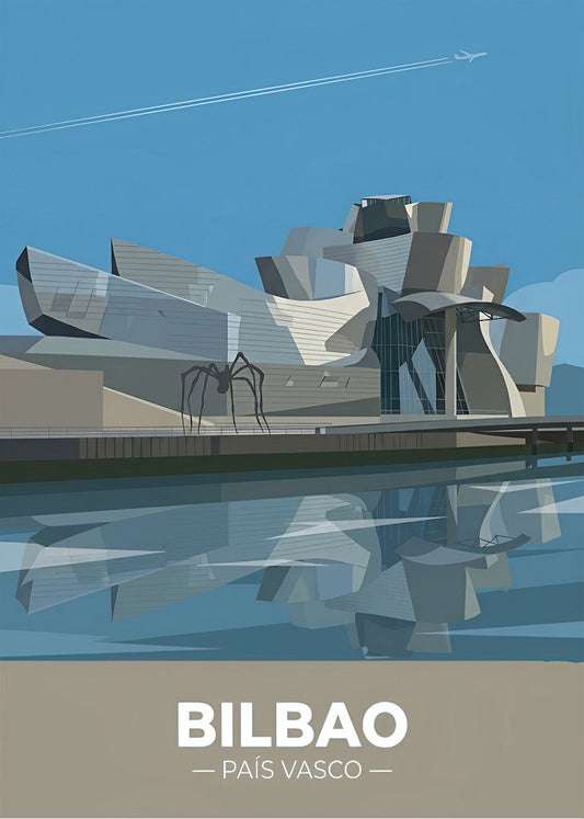 Cuadro Guggenheim de Bilbao - Flat