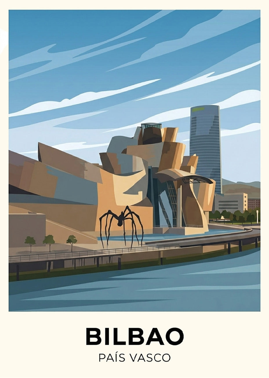 Cuadro Guggenheim de Bilbao - Poster