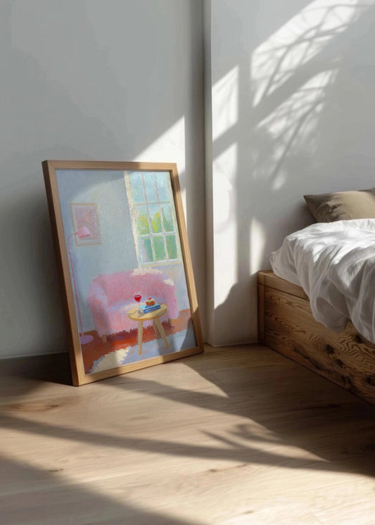 Cuadro ​Habitacion de pastel