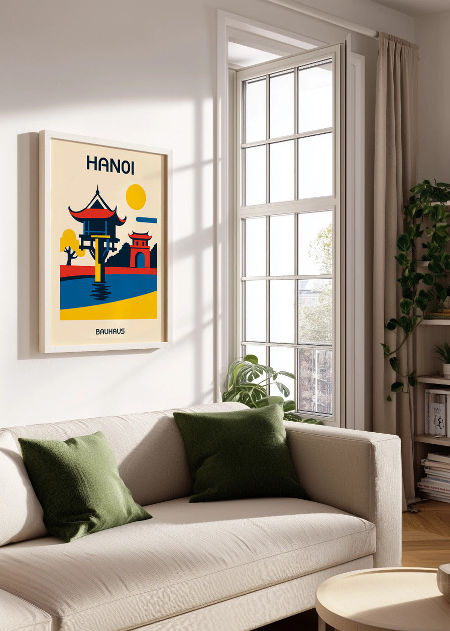 Cuadro Hanoi Poster Bauhaus