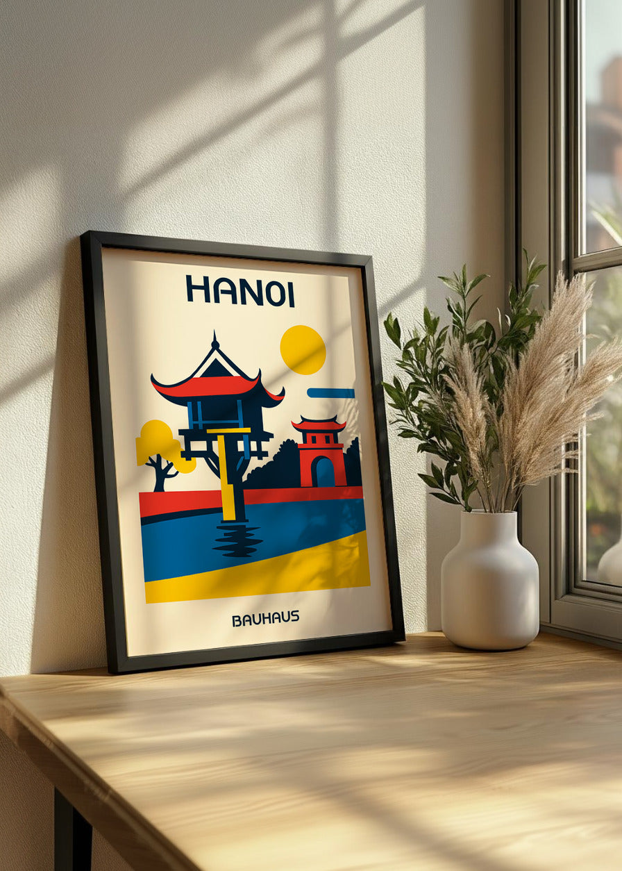 Cuadro Hanoi Poster Bauhaus