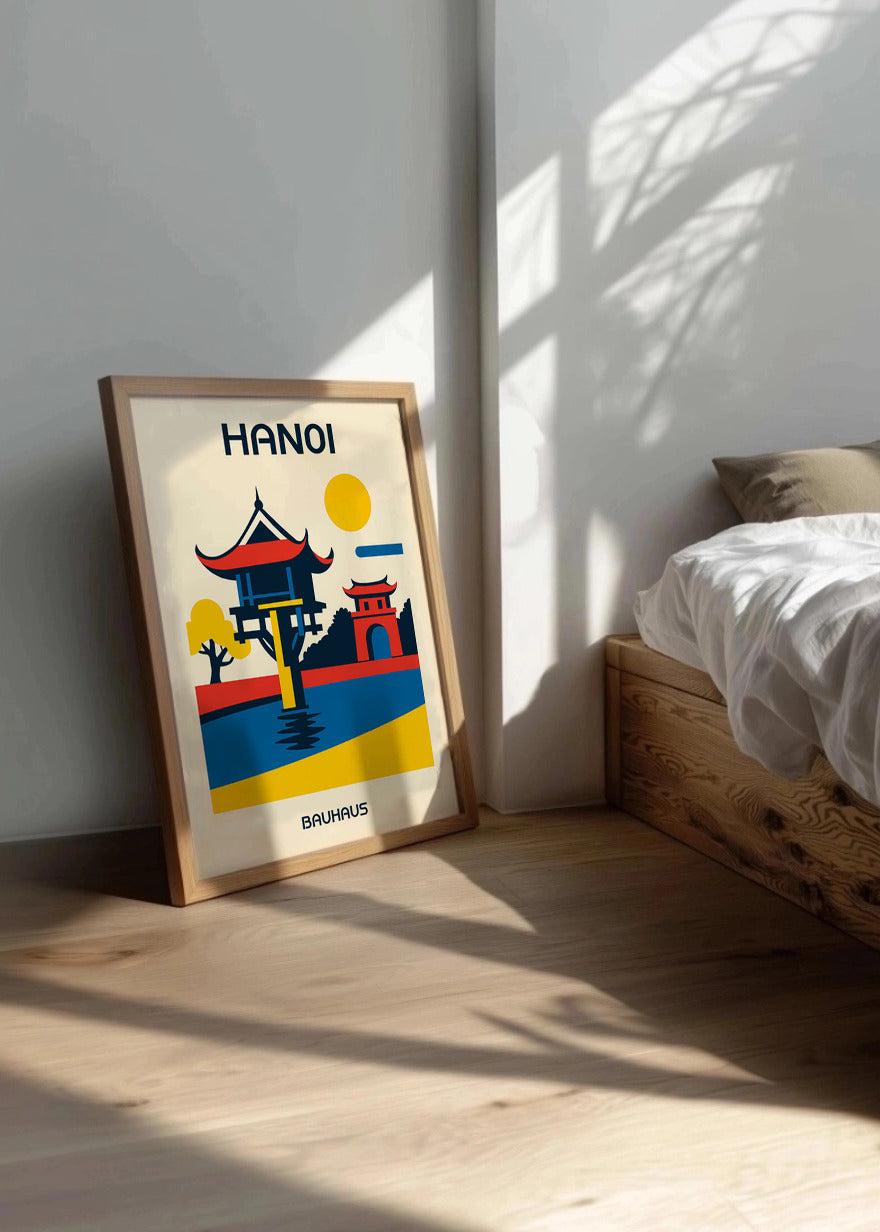 Cuadro Hanoi Poster Bauhaus