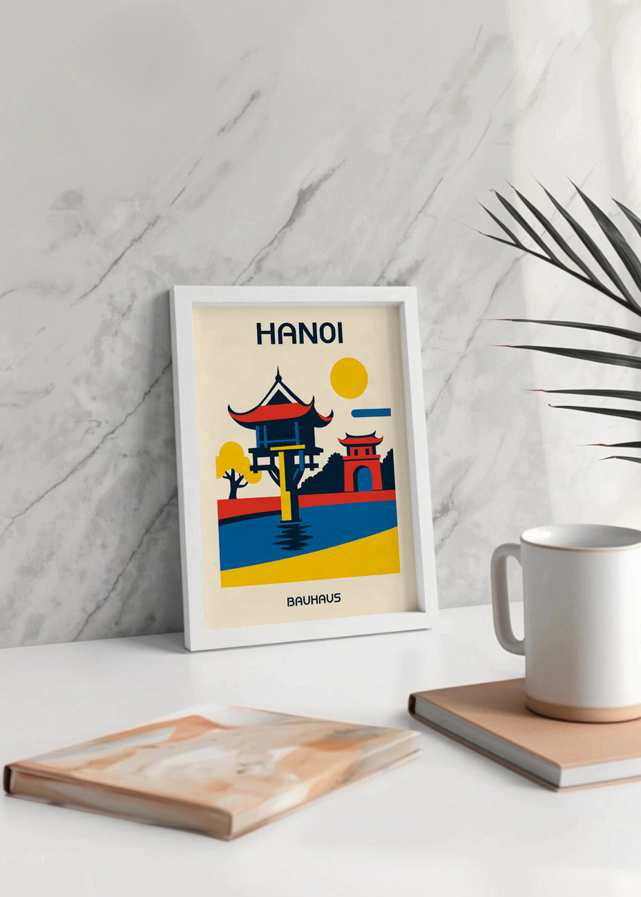 Cuadro Hanoi Poster Bauhaus