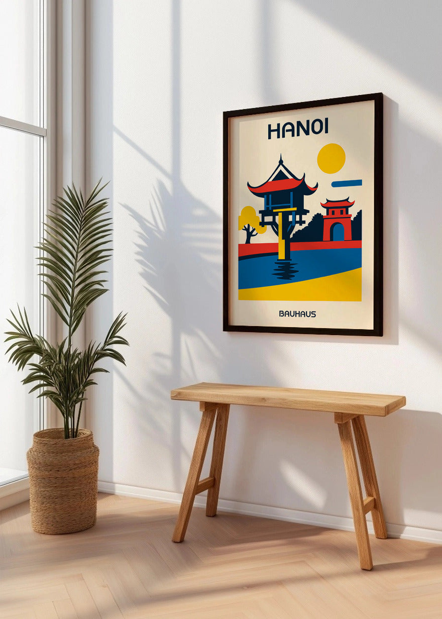 Cuadro Hanoi Poster Bauhaus