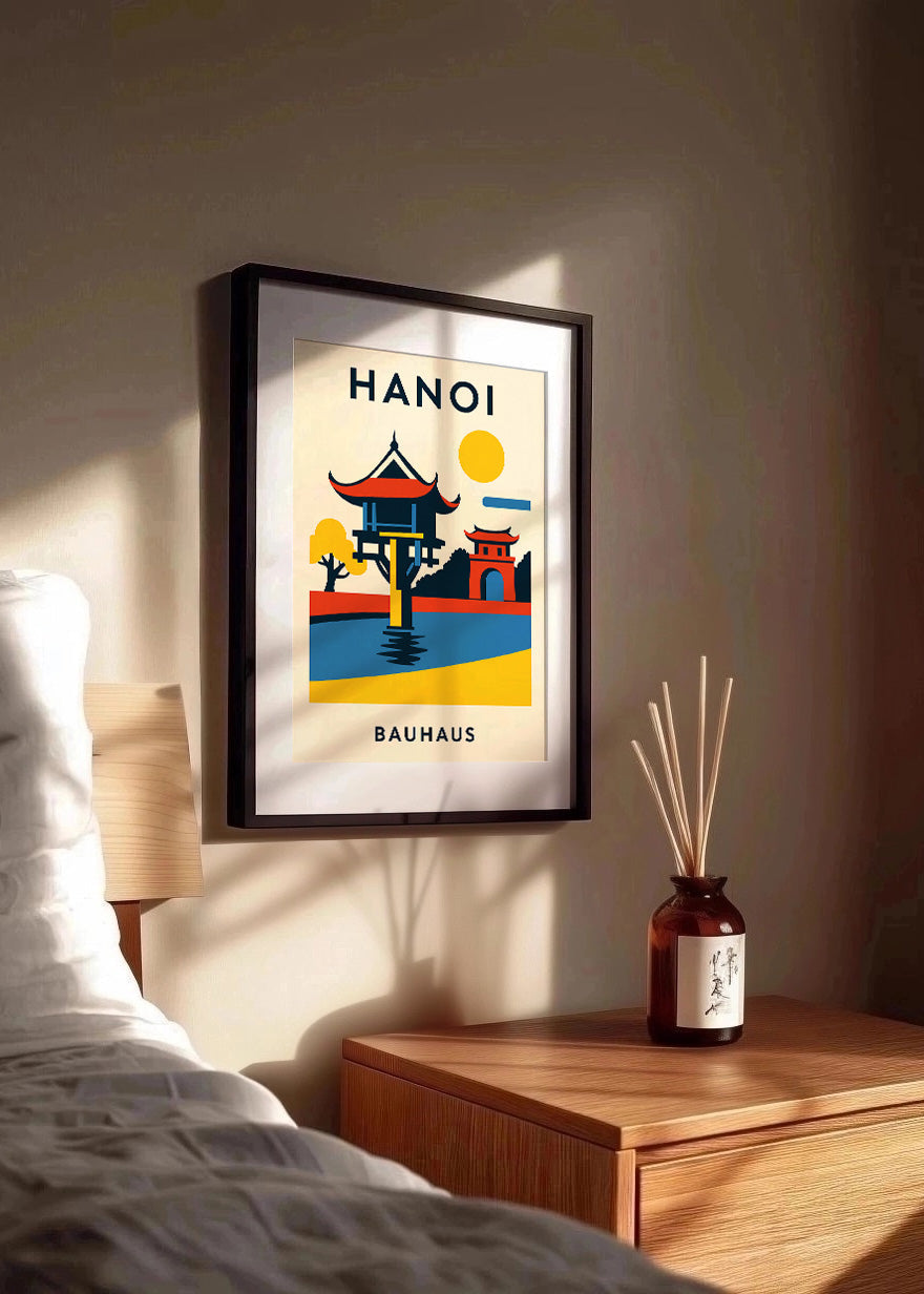 Cuadro Hanoi Poster Bauhaus